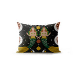 Taja Microsuede Lumbar Throw Pillow