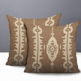 Tallu 2 Sets Indoor/Outdoor Reversible Square Pillow