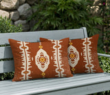 Tallu 2 Sets Indoor/Outdoor Reversible Rectangular Pillow