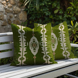Tallu 2 Sets Indoor/Outdoor Reversible Square Pillow