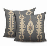 Tallu 2 Sets Indoor/Outdoor Reversible Square Pillow