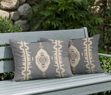 Tallu 2 Sets Indoor/Outdoor Reversible Rectangular Pillow