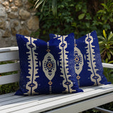 Tallu 2 Sets Indoor/Outdoor Reversible Square Pillow