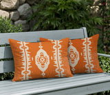 Tallu 2 Sets Indoor/Outdoor Reversible Rectangular Pillow