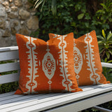Tallu 2 Sets Indoor/Outdoor Reversible Square Pillow