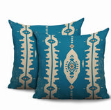 Tallu 2 Sets Indoor/Outdoor Reversible Square Pillow