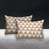 Tanno Geometric Reversible Indoor/Outdoor Rectangular Pillow