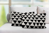 Tanno Geometric Reversible Indoor/Outdoor Rectangular Pillow