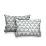 Tanno Geometric Reversible Indoor/Outdoor Rectangular Pillow