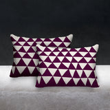 Tanno Geometric Reversible Indoor/Outdoor Rectangular Pillow