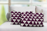Tanno Geometric Reversible Indoor/Outdoor Rectangular Pillow