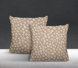 Tanta Abstract Reversible Indoor/Outdoor Square Pillow