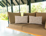 Tanta Abstract Reversible Indoor/Outdoor Rectangular Pillow