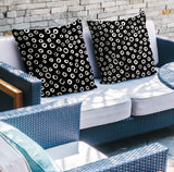 Tanta Abstract Reversible Indoor/Outdoor Square Pillow