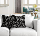 Tanta Abstract Reversible Indoor/Outdoor Square Pillow