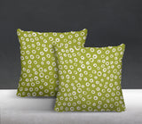 Tanta Abstract Reversible Indoor/Outdoor Square Pillow