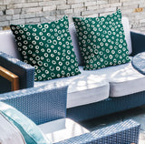 Tanta Abstract Reversible Indoor/Outdoor Square Pillow