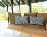 Tanta Abstract Reversible Indoor/Outdoor Rectangular Pillow