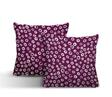 Tanta Abstract Reversible Indoor/Outdoor Square Pillow