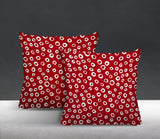 Tanta Abstract Reversible Indoor/Outdoor Square Pillow