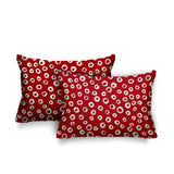 Tanta Abstract Reversible Indoor/Outdoor Rectangular Pillow