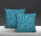 Tanta Abstract Reversible Indoor/Outdoor Square Pillow