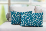 Tanta Abstract Reversible Indoor/Outdoor Rectangular Pillow
