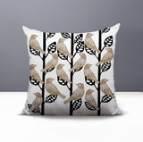 Tanza Bird Reversible Indoor/Outdoor Square Pillow
