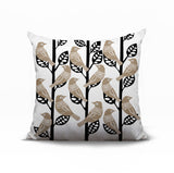 Tanza Bird Reversible Indoor/Outdoor Square Pillow