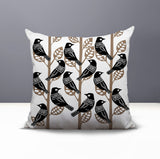 Tanza Bird Reversible Indoor/Outdoor Square Pillow
