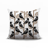 Tanza Bird Reversible Indoor/Outdoor Square Pillow