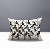 Tanza Bird Reversible Indoor/Outdoor Rectangle Pillow