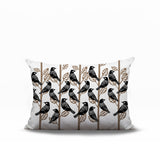 Tanza Bird Reversible Indoor/Outdoor Rectangle Pillow