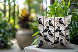 Tanza Bird Reversible Indoor/Outdoor Rectangle Pillow