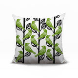Tanza Bird Reversible Indoor/Outdoor Square Pillow