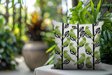 Tanza Bird Reversible Indoor/Outdoor Rectangle Pillow