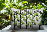 Tanza Bird Reversible Indoor/Outdoor Rectangle Pillow