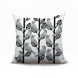 Tanza Bird Reversible Indoor/Outdoor Square Pillow