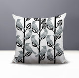 Tanza Bird Reversible Indoor/Outdoor Square Pillow