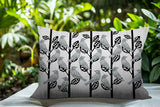 Tanza Bird Reversible Indoor/Outdoor Rectangle Pillow
