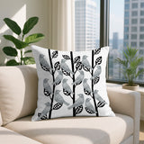 Tanza Bird Reversible Indoor/Outdoor Rectangle Pillow