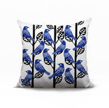 Tanza Bird Reversible Indoor/Outdoor Square Pillow