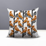 Tanza Bird Reversible Indoor/Outdoor Square Pillow