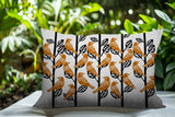 Tanza Bird Reversible Indoor/Outdoor Rectangle Pillow