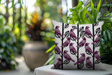 Tanza Bird Reversible Indoor/Outdoor Square Pillow