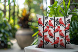 Tanza Bird Reversible Indoor/Outdoor Square Pillow