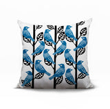 Tanza Bird Reversible Indoor/Outdoor Square Pillow