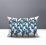 Tanza Bird Reversible Indoor/Outdoor Rectangle Pillow