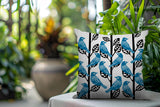 Tanza Bird Reversible Indoor/Outdoor Rectangle Pillow