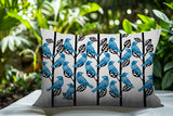 Tanza Bird Reversible Indoor/Outdoor Rectangle Pillow